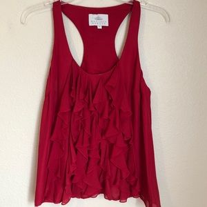 Madison Marcus l Sleeveless Silk Top